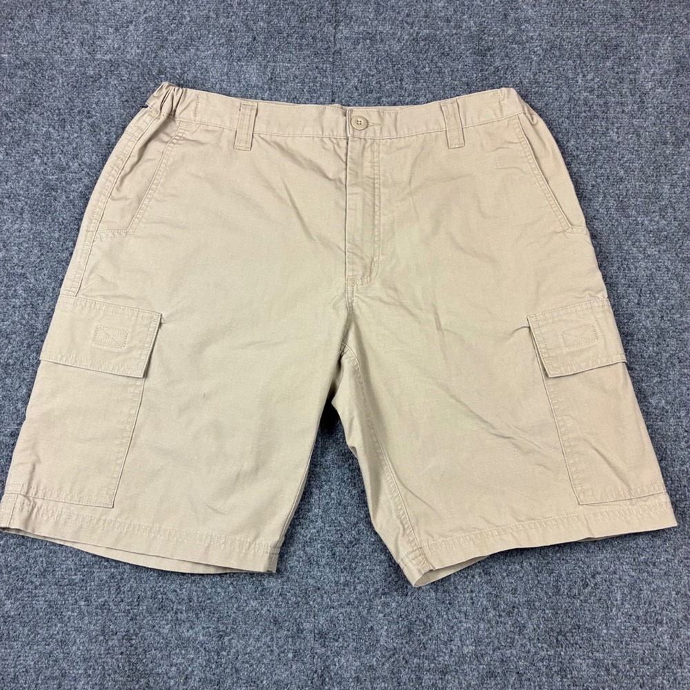 LA Police Gear LAPG Core Cargo Shorts Khaki Ripstop Tactical Mens 36 BTS8001